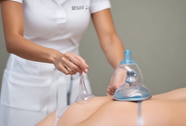 A close-up view of a human torso, highlighting the contours and shadows of the skin. The lighting emphasizes the ribcage and muscular definition.