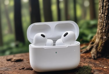 A set of electronic devices, including a black smartphone with a visible logo, a laptop with a sleek design and backlit keyboard, and a smartwatch with a dark screen, are arranged closely together.