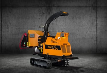 Kāpurķēžu un ekonomisks zaru un koksnes smalcinātājs FORST ST6D 24 ZS dīzeļdegviela