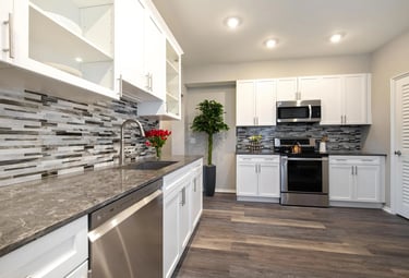 Virtuvės fotografija naudojant 360 virtualų turą