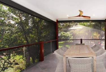 outdoor blind see through mesh home melbourne