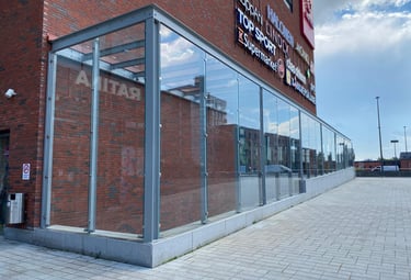 teräsrakenteet ja lasitukset