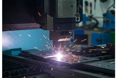 accurate cuts through metal, acrylic, and composite materials.