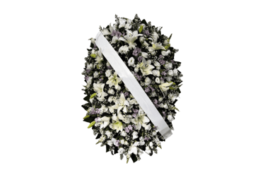 Imagem mostra coroa de flores da Velar em São Paulo