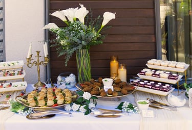 One of the amazing romantic set up done by Lea Catering and Events for an engagement party. 