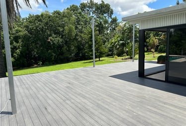 Outdoor extension and entertaining area renovation completed in Humpty Doo by Beyond Build NT