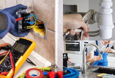 Activités multiservices en petits travaux d'électricité et de plomberie 