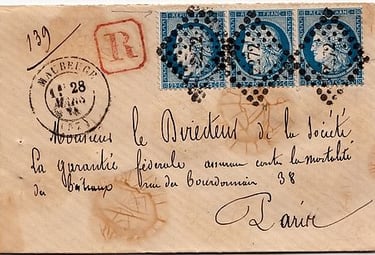 Losange Petits Chiffres des Gros Chiffres 2272 et type 17.