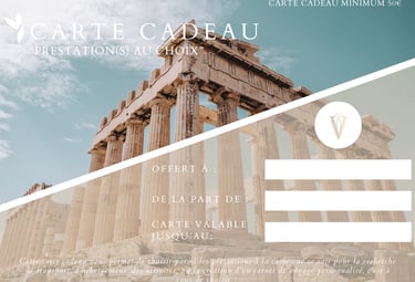 Carte cadeau - Style 3 - min.50€
