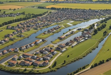 A diverse group of professionals collaborating around a table with documents and laptops.