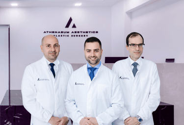 Medical team at Athenaeum Aesthetics plastic surgery clinic in Vouliagmeni Athens