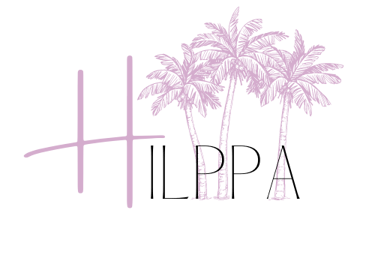 LOGO HILPPA, 3 palmiers rose