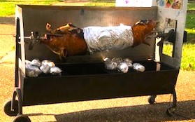 cochon de lait rôti seine maritime