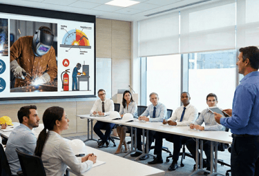 Brindamos asesoría en ingeniería y seguridad industrial para optimizar procesos y mejorar la eficien