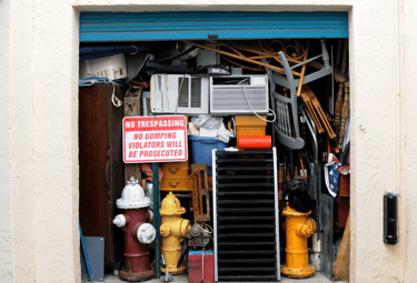 a cleanout service being performed in Houston