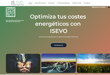 a website page with a picture of a person holding a camera