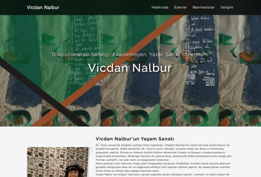 Vicdan Nalbur Web Sitesi Yapımı