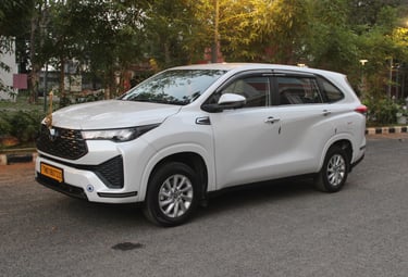 Innova Crysta Rental in Chennai – Spacious 5+1 Seater for Family and Outstation Trips
