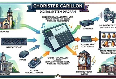 Carillon control diagram