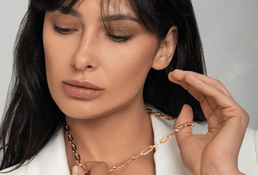 Jewellery model photography