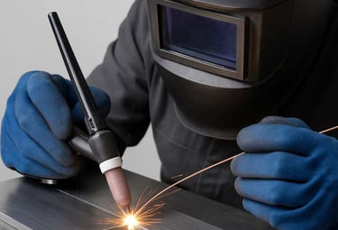 Metalo pjovimas ir suvirinimas