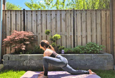 Thuis yoga