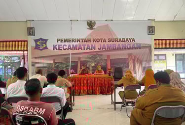 Rapat Koordinasi Pegawai Kecamatan