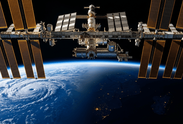 Estación Espacial Internacional — el amanecer número dieciséis