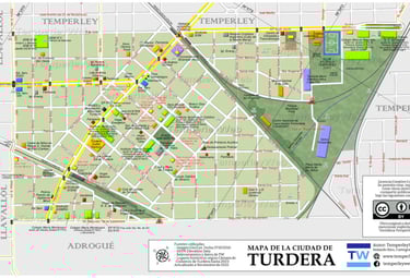 Mapa de Turdera