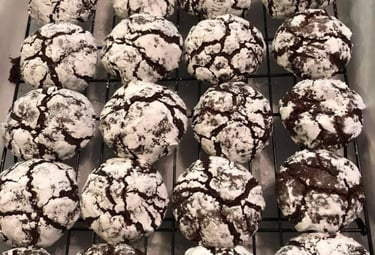 chocolate crinkles
