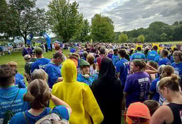 The donor run - remembering our donors and thanking their families