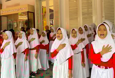 Kegiatan edukasi di Museum Sumpah Pemuda