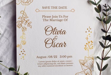 Cartes "Save the Date"