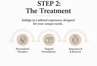 Step 2: The personalised treatment plan with targeted formulations