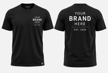 "Custom T-Shirt Manufacturer Premium Private Label T-Shirt Production"