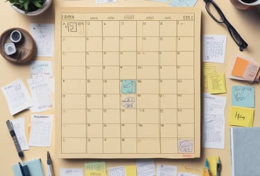 A person happily chatting on their phone, getting advice about volunteering opportunities.