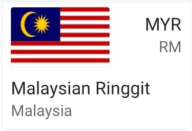 Malaysian Ringgit currency note - MYR - Malaysia money image