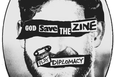 God save the zine logo