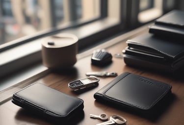 Close-up of a minimalist dashboard inside a modern driving school car with clean lines.