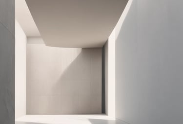 HORIX Minimal modern architectural forms representing clean lines, balance, and timeless design aest