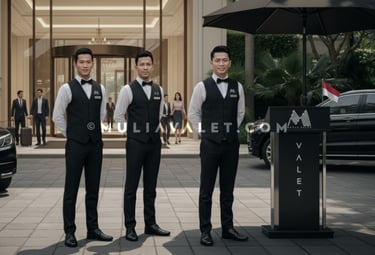 MULIA VALET - Jasa valet parking hotel mall resto bar di Jakarta Bogor Depok Bekasi Bintaro