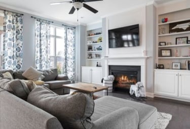 Sala de estar Planejada em MDF