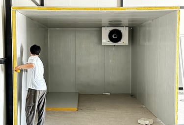 صيانة غرف التبريد صلالة - Cold room maintenance Salalah.