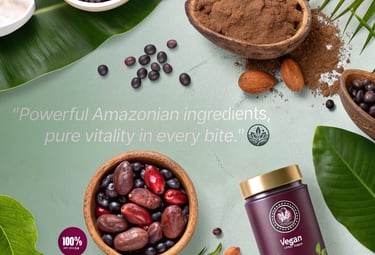 bulk organic açaí powder and guaraná for wholesale supplement production