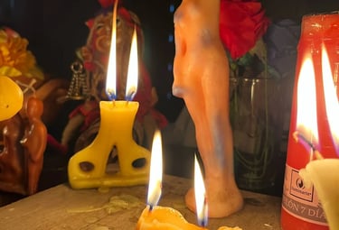 Ritual esoterico para atraer el alma gemela con velas consagradas y formulas de magia ancestral