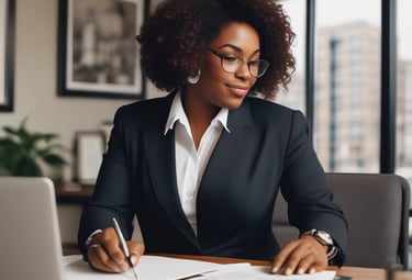 An old wooden house with a brown tiled roof stands in front of two modern high-rise apartment buildings. The house has a weathered appearance with a small window, and there is a 'for sale' sign on the side. The modern buildings behind are much taller, with multiple balconies and windows. The sky is a clear blue.
