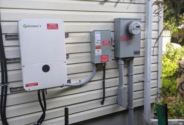 Electrical service upgrade for solar installation