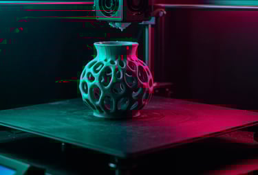 Stabile Vase aus ABS im 3D Drucker