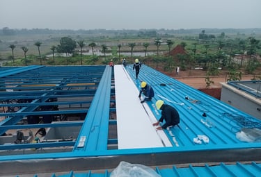 Atap Pabrik Baja Ringan