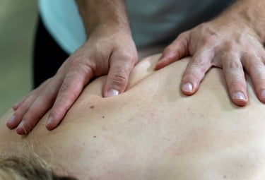 técnica masaje de espalda